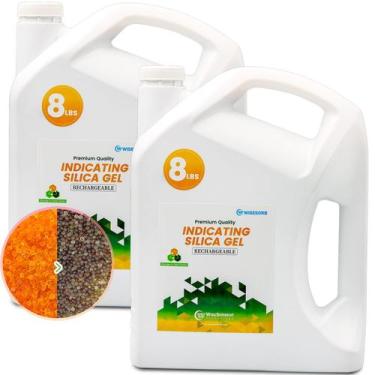 Imagem de Dessecante Wisesorb 7 kg Indicador Laranja a Verde