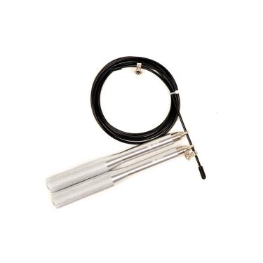 Imagem de Speed Rope Corda De Pular Aluminio Profissional Prata Odin Fit