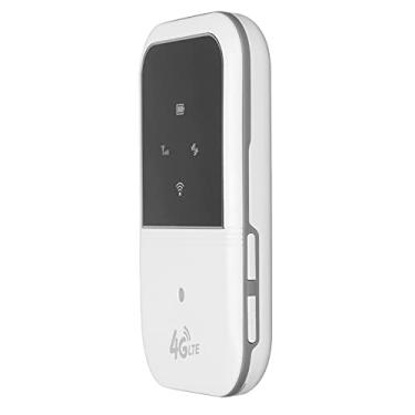 Imagem de Hotspot móvel, plástico Shell portátil WIFI com cabo de dados USB para escritório para casa(Branco)