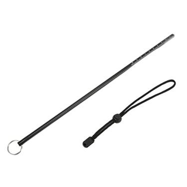 Imagem de Kit de mergulho, vara de ponteiro de mergulho multifuncional Longa vida útil Trabalho fino para mergulho(Haste preta + alça de mão preta)