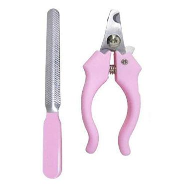 Imagem de ALICATE CORTE DE UNHA PARA CACHORRO 12CM COM LIXA 14CM NA CARTELA