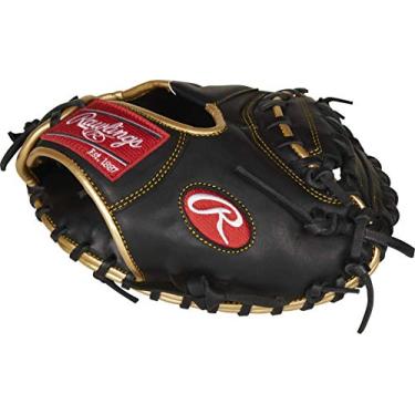 Imagem de Rawlings | Luva de treinamento para apanhador de beisebol R9 | 68,5 cm | 1 peça de rede sólida | para mão direita