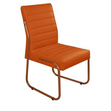 Imagem de Conjunto 4 Cadeiras Jade Sala De Jantar Em Material Sintético Essencia