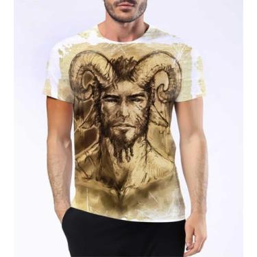 Imagem de Camiseta Camisa Sátiros Mitologia Grega Bode Chifres Hd 8 - Estilo Kra
