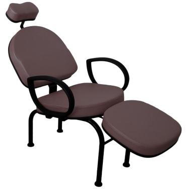 Imagem de Cadeira Conforty Maquiagem Cílios Sobrancelha Unhas Café