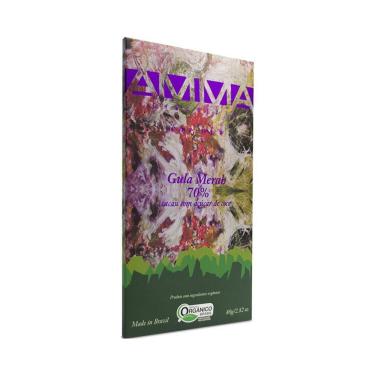 Imagem de Chocolate Orgânico Amma 70% Cacau Gula Merah 80G