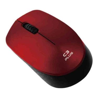 Imagem de Mouse Sem Fio C3plus Vermelho M W17rd