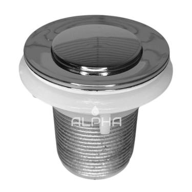 Imagem de Válvula Ralo Click Interno Cromado Pia Lavatório Tanque ABS