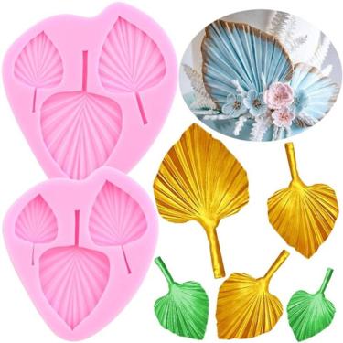 Imagem de Molde De Silicone Folhas De Palmeira Pq
