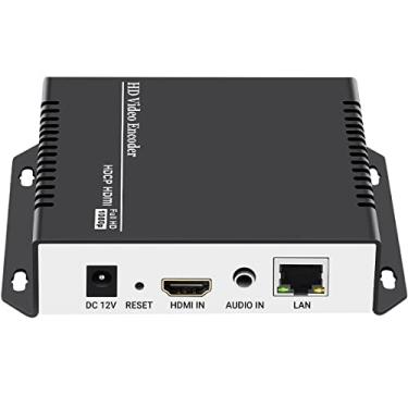 Imagem de URayCoder HEVC H.265 H.264 Codificador de vídeo HDMI ao vivo e codificadores de áudio e vídeo HD suportam RTSP RTMP HTTP UDP HLS SRT para IPTV ou transmissão ao vivo no YouTube, Facebook, Wowza,