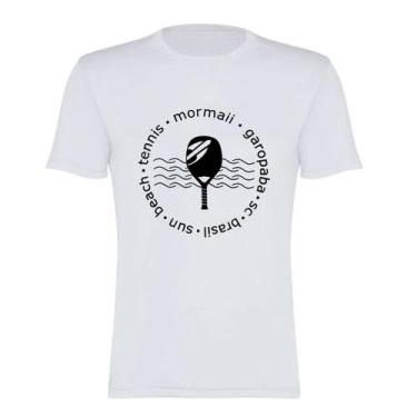 Imagem de Camiseta Masculina Mormaii Beach Tennis Manga Curta Bt Sun Proteção So
