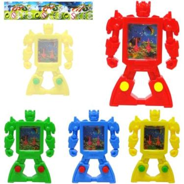 Jogo Aquaplay Robô Infantil Brinquedo Colorido