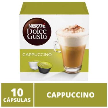 Imagem de 10 Capsulas Dolce Gusto, Capsula Cappuccino - Nescafé