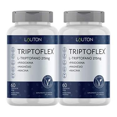 Imagem de Combo 2 Triptoflex L-Triptofano Precursor 5htp Serotonina 60 caps Lauton Nutrition