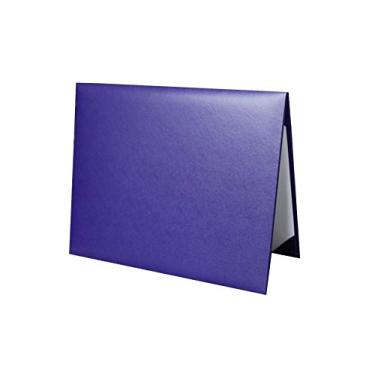 Imagem de Diploma Cover Certificado Suave 8 1/2" x 11" Grau Dias, Purple-a