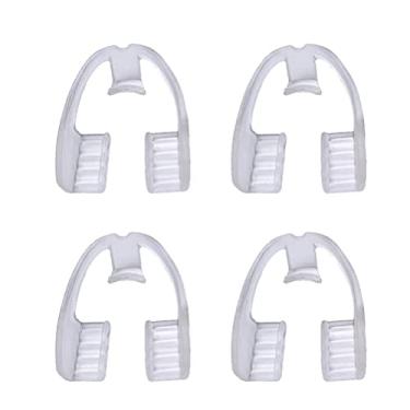 Imagem de BESPORTBLE 4Pcs Dental Guard Anti Moagem Guarda Noturno Dental Retentor Pára de Ranger Os Dentes Protetor de Grau Alimentício para Adultos Homens Mulheres Bruxismo