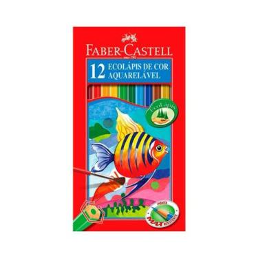 Imagem de Lápis De Cor Aquarelável - 12 Cores - Faber-Castell