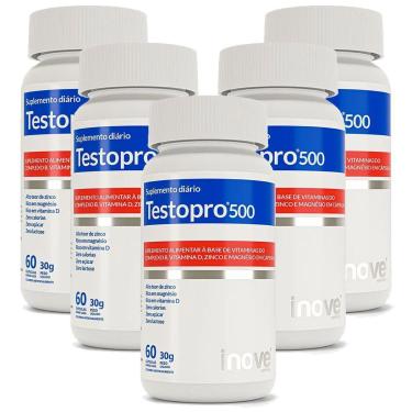 Imagem de Kit 5X Testopro 500 - 60 Cápsulas - Inove Nutrition-Masculino