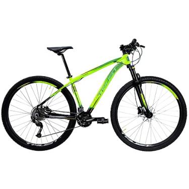 Imagem de Bicicleta Aro 29 Trust Energy 24 Velocidades Câmbios Shimanos (Amarelo Neon/Preto, 19)