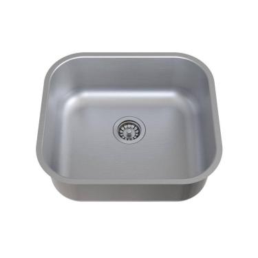 Imagem de Cuba N3 em Aço Inox Escovado GhelPlus Escovado