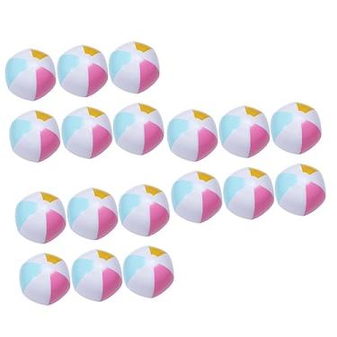 Imagem de 12 peças bolas de praia para crianças bolas coloridas de PVC bolas infláveis ​​suprimentos para piscinas bolas coloridas para crianças bolas de bilhar bolas de futebol