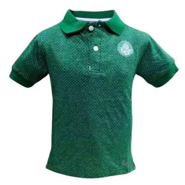 Imagem de Camisa Infantil Palmeiras Verde Polo Oficial - Revedor