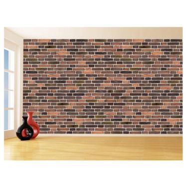 Imagem de Papel De Parede 3D Tijolo Sala Tijolinho Vista 3,5M Xbr22