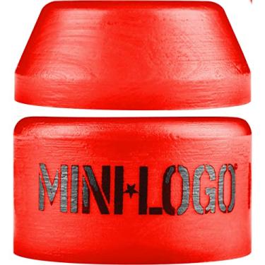 Imagem de Mini Logo Conjunto de buchas de cone duro/barril vermelho - 100a