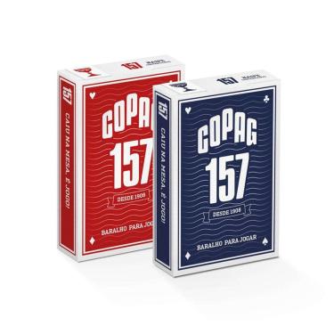 Imagem de Baralho Copag 157 Truco Pife 54 Cartas Naipe Convencional
