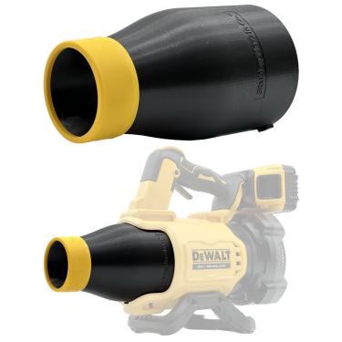 Imagem de Stubby Nozzle Co. Bocal de secagem de carro STUBBY para sopradores de folhas Dewalt – 20V MAX XR (DCBL722B)