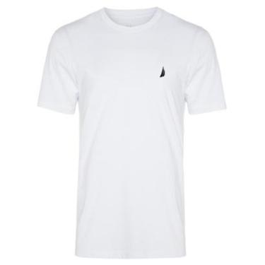 Imagem de Camiseta Nautica Masculina Dark Icon Branca-Masculino
