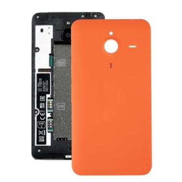 Imagem de MUDASANQI Peças de reposição de reparo, capa traseira de bateria compatível com Microsoft Lumia 640 XL, capa traseira de bateria para peças de telefone Microsoft Lumia 640 XL (laranja)