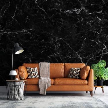 Imagem de Papel De Parede Adesivo Para Cozinha Marmore Brilhante 5m Papel Contact Adesivo Para Moveis Sala Cozinha Banheiro