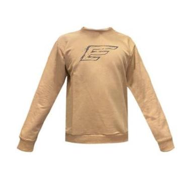 Imagem de Moletom Ellus Easa Paint Classic Bege-Masculino