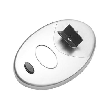 Imagem de Esquirla Agitador de esmalte de unha, plástico durável para esmalte de gel de tinta e cílios, ferramenta de arte de unha, ferramenta de manicure, argento