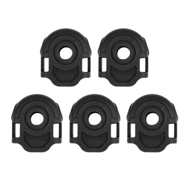 Imagem de predolo Ferramentas de travamento de corda mosquetão equipamento de fixação de escalada equipamento de escalada ao ar livre para caminhadas montanhismo, 5 unidades