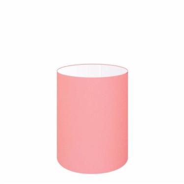 Imagem de Cúpula Abajur Cilíndrica Cp-8002 Ø13x30cm Rosa Bebê