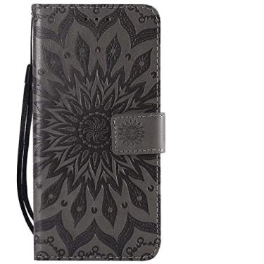 Imagem de Capa de telefone com alça de couro da moda Capa de carteira para Samsung Galaxy J5 J7 2016 J510 J710 J2 Core J4 Prime J6 Plus J8 Pro 2018 Flip PU, G7, cinza, para Samsung J8 2018