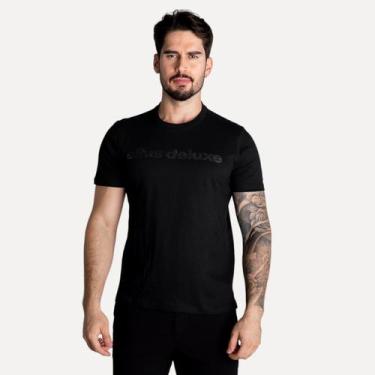 Imagem de Camiseta Ellus Deluxe Shine Classic Preta