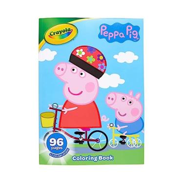 Imagem de Crayola Peppa Pig Coloring Book with Stickers, Gift for Kids, 96 Pages, Ages 3, 4, 5, 6