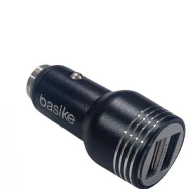 Imagem de Carregador Veicular Metaçico Universal para Smartphone 2 USB 3,4A Basi