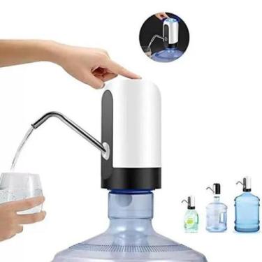 Imagem de Bebedouro Torneira Bomba De Agua Eletrico Com Usb - Dispenser