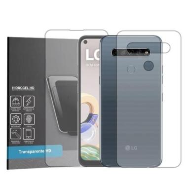 Imagem de Película Hidrogel HD Frente e Verso Para LG K61 - Global Revolution