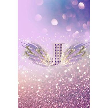 Imagem de J - GUIDED DREAM JOURNAL WORKBOOK: Monogram Letter "J" Gorgeous Gift for Women, Best Friends, Teens, Mothers, Daughters - Magical Mystical Wings Cover Motif in Dreamy Pinks and Lavenders