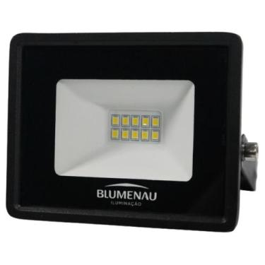 Imagem de Refletor Holofote Led 10W Branco Quente 3000K Ip65 Blumenau - Blumenau