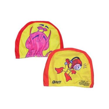 Imagem de Touca De Natação Infantil Cascão Turma Da Mônica Poliéster Floty, G