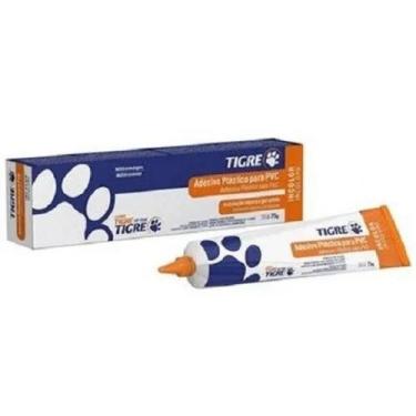 Imagem de cola para tubos canos e conexoes pvc tigre 75 gramas bisnaga - Com 30 