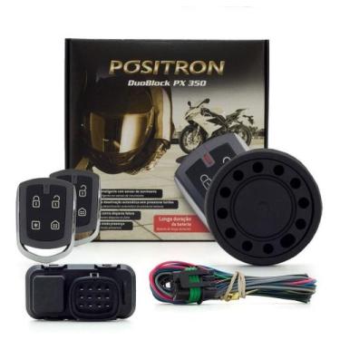 Imagem de Alarme Moto Com Sensor e Sirene Duoblock Completo Px350 - Positron