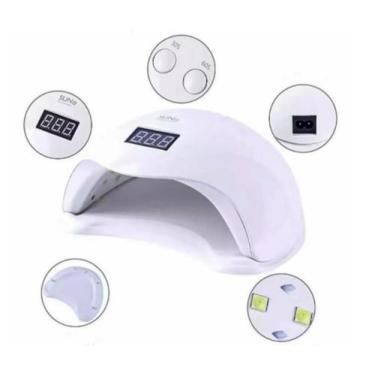 Imagem de Cabine Secadora Unha Led/Uv Sun5 Digital 48W Bivolt Sun Unhas Gel Acri