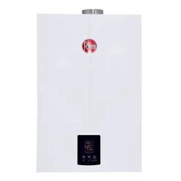 Imagem de Aquecedor de água a gás rheem 30 litros gás gn bivolt exaustão forçada